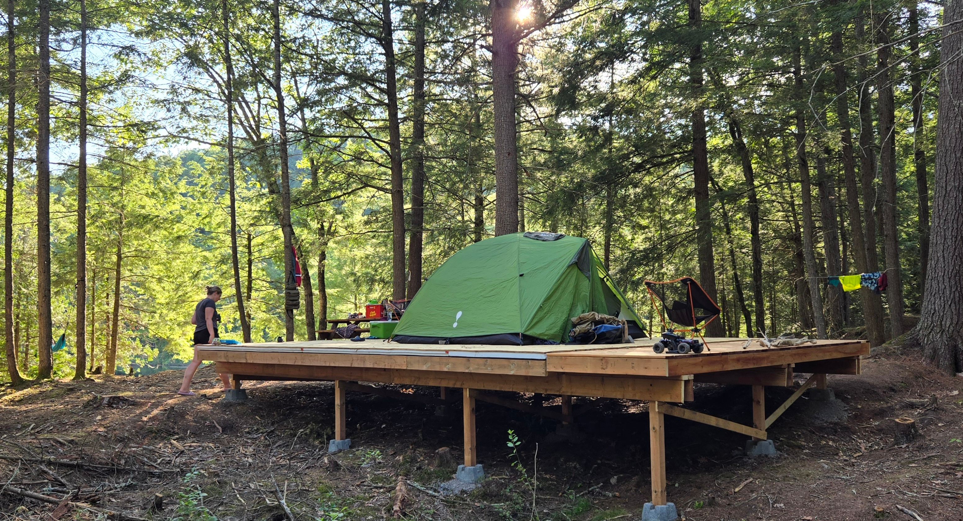 A nature retreat near Lac-Simon, Quebec