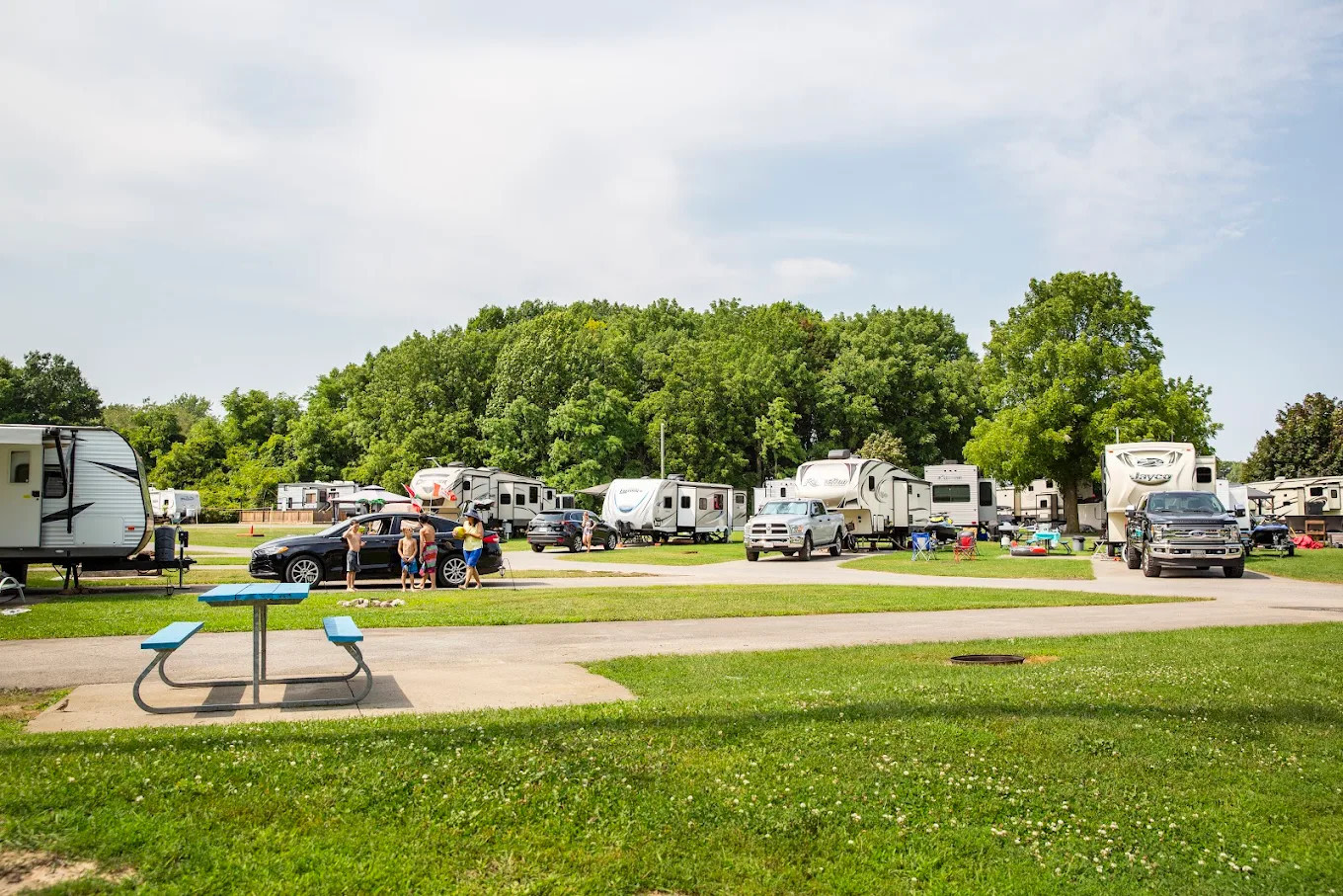 An RV resort near Sherkston, Ontario