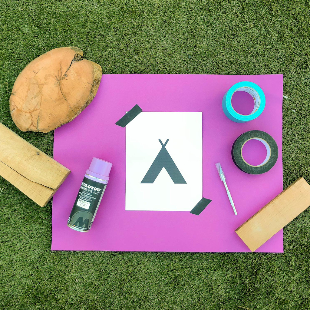 How to make DIY camp signs for under $20