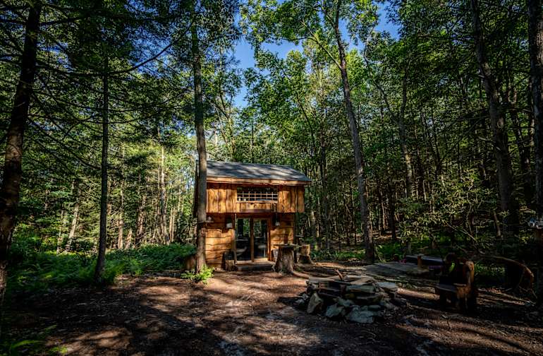 The Cabin On The Mongaup River Near High Point State Park