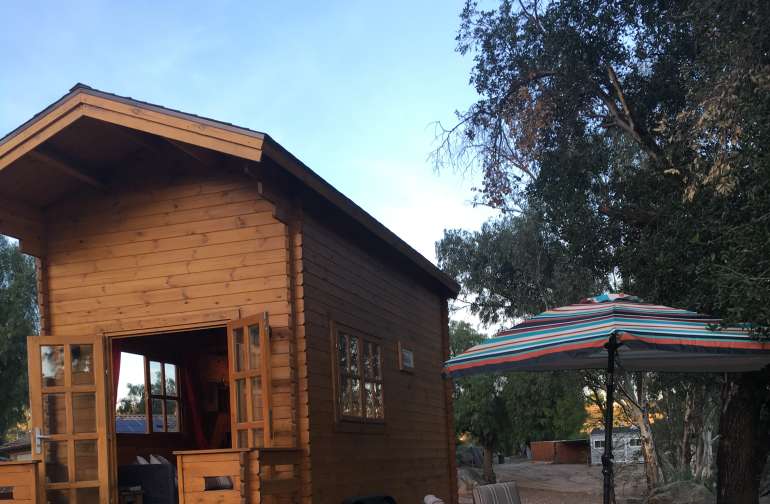 Wine Country Tiny Cabin Camping