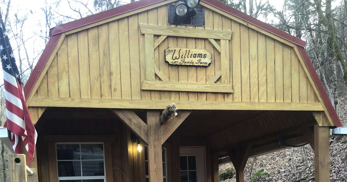 Tent Camping Cabin Lakefront Forest Living Free Homestead Tn 1