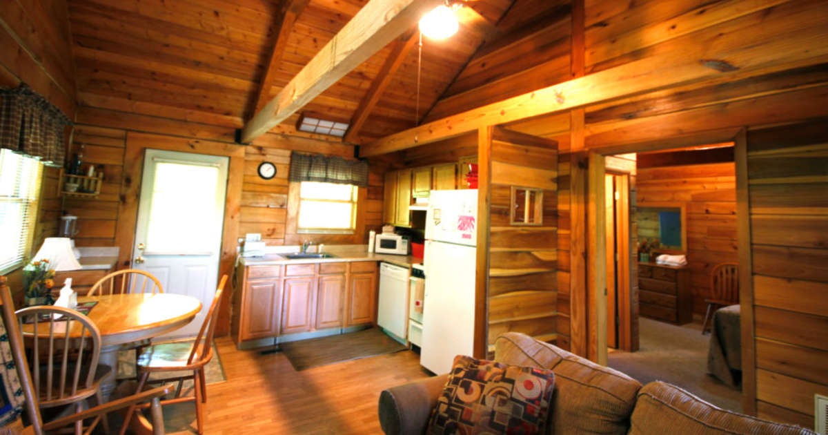 Almost Heaven 1 Bedroom Log Cabin Country Road Cabins Wv 6 Photos