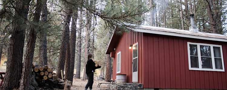 Squirrelville Cabin Camping