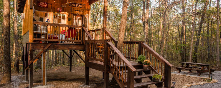 Glamping At Deer Camp Cabin Camping