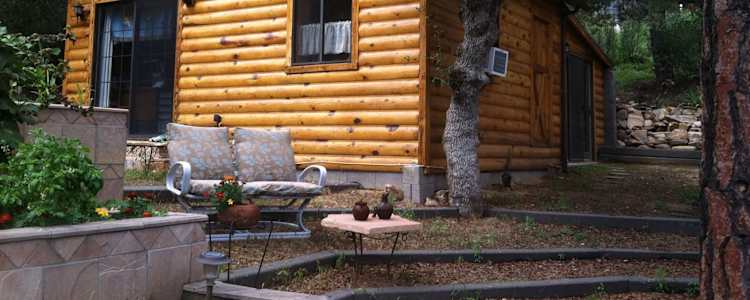 Chris S Cabin Crown King Camping