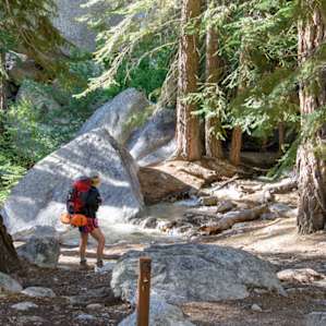 This walk-in backpackers campground is the perfect spot to acclimatize and stage your Whitney summit. Make sure to store all of your food and toiletries (including toothpaste) in the bear lockers & canisters. Whitney bears don't mess around!