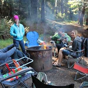 morning campfires rock.