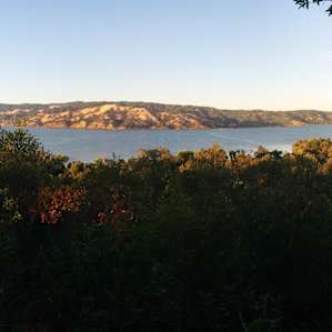 The view on Clear Lake from the top.