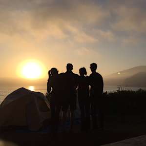 Sunset time