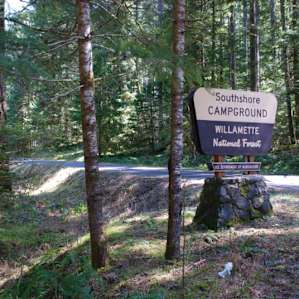 Entrance to campground