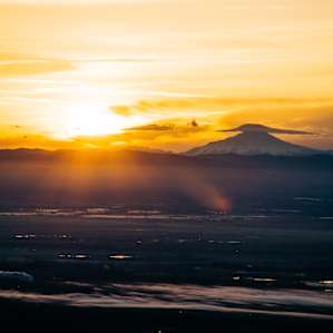 One of my favorite spots in Oregon to watch the sunrise from the tallest mountain on the Oregon Coast Range. On a clear day you can see the ocean from the peak.