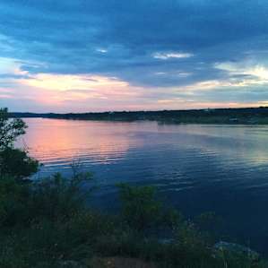 Sunset from the bluffs