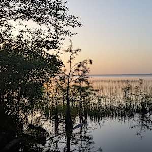 Sunset on the lake