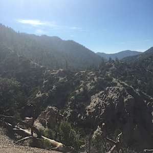 Beautiful views on the trails around the campground.