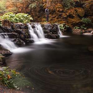 Looking down on Upper Falls