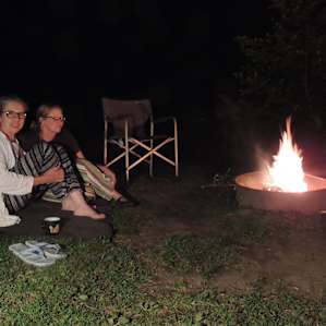 Spacious campsites and unbelievable stars.