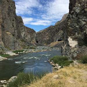 Wind River looking downstream