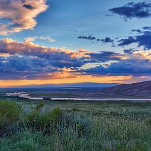 SLV sunsets are some of the best around.