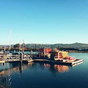 You can rent kayaks here