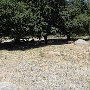 One of the sites nearest the PCT at Cibbets Flat.