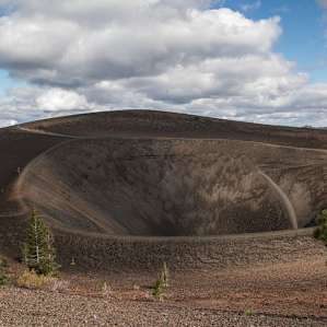 View at the top of Cinder Cone