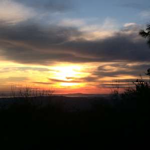 Sunset by Juniper campsites