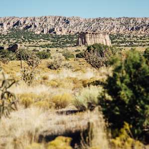 The landscape on the ride into El Rito is a real treat.