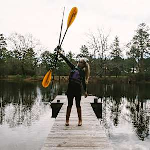 Mac with paddles.