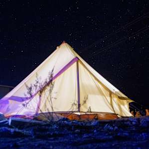 Night-time tent-time