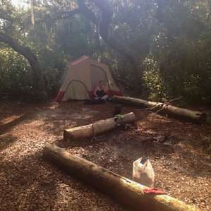 The closest campsite to Hidden pond just off the Florida Scenic Trail - part of the Ocala National Forest