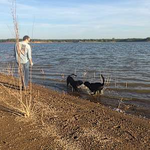Fun in the lake!