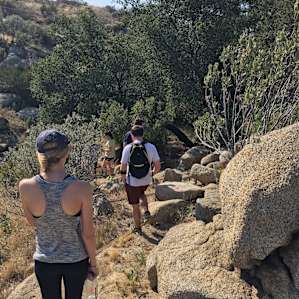 Plenty of land to hike