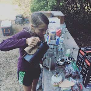 The bar makes it easy to store food and cook