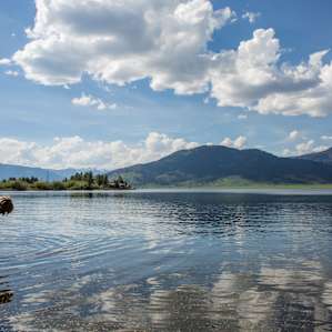 mountain swimming activity