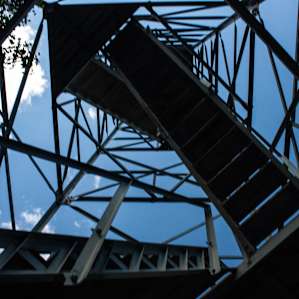 The firewtower on top of Mt. Olga.