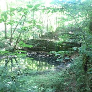 Old quarry on trail 10