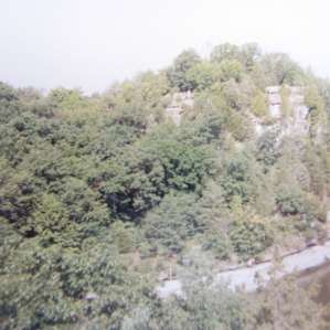 Hiking along the river