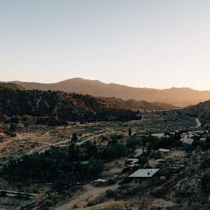 Sunset over Quail Springs Farm