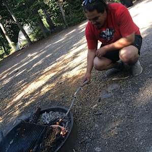 I recommend buying firewood outside of the park for the fire pits and grills available