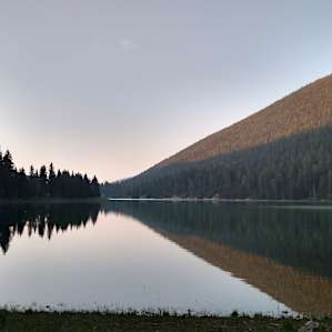Early morning on the lake, just the birds for company.