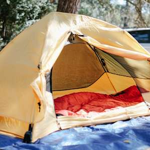 My little home for the night.