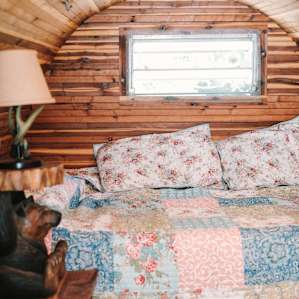 It's a small but absolutely beautiful space to stay in!