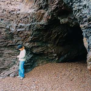 Low tide cave