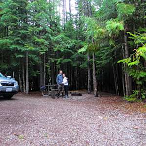 In front of site C141 - perfect size for a couple.