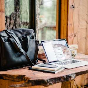 I had full LTE Service on T-Mobile. So the Eagle's Nest can make for a great remote, peaceful work location.