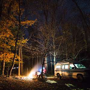 forest van lodging