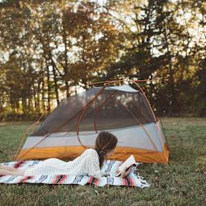 tent people lodging