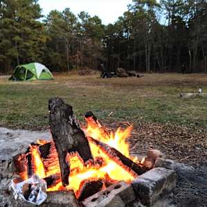 One of the fire pits