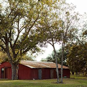 Exterior of Tin Barn